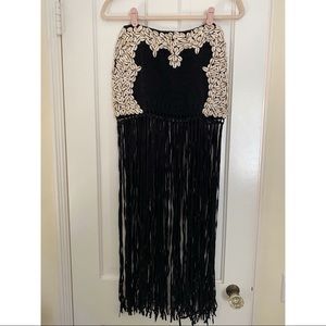 Spell Hanalei Cowrie Shell Crochet Skirt M/L